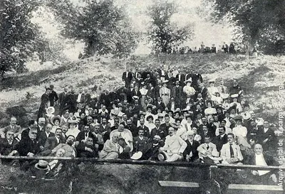 Rei D. Carlos em Pedras Salgadas — 1906